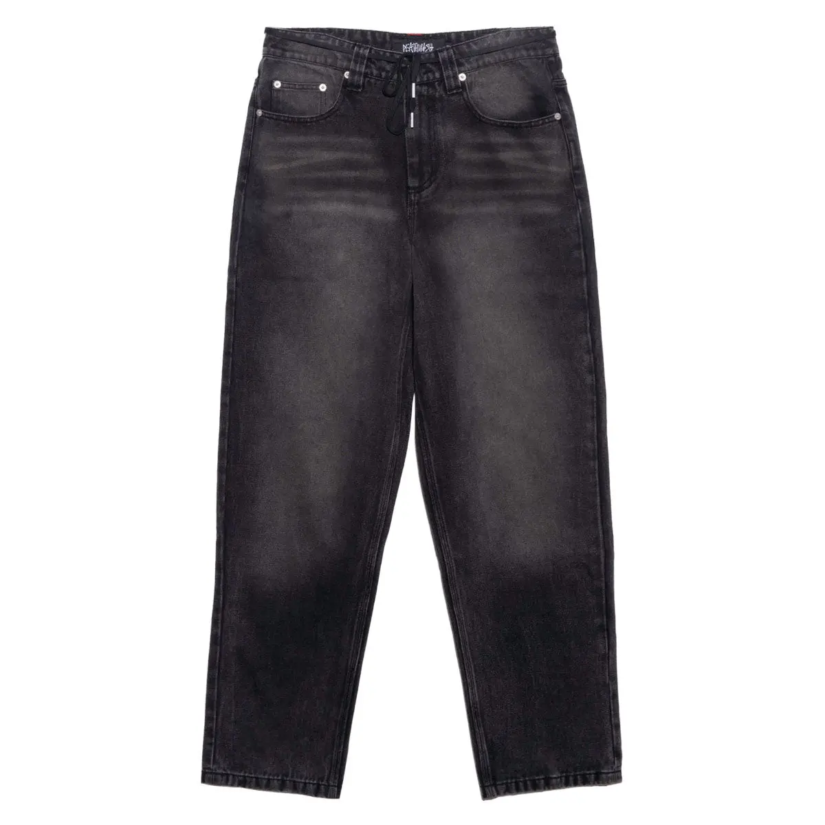 Deathwish Baggy Facchini Jeans - Black 1