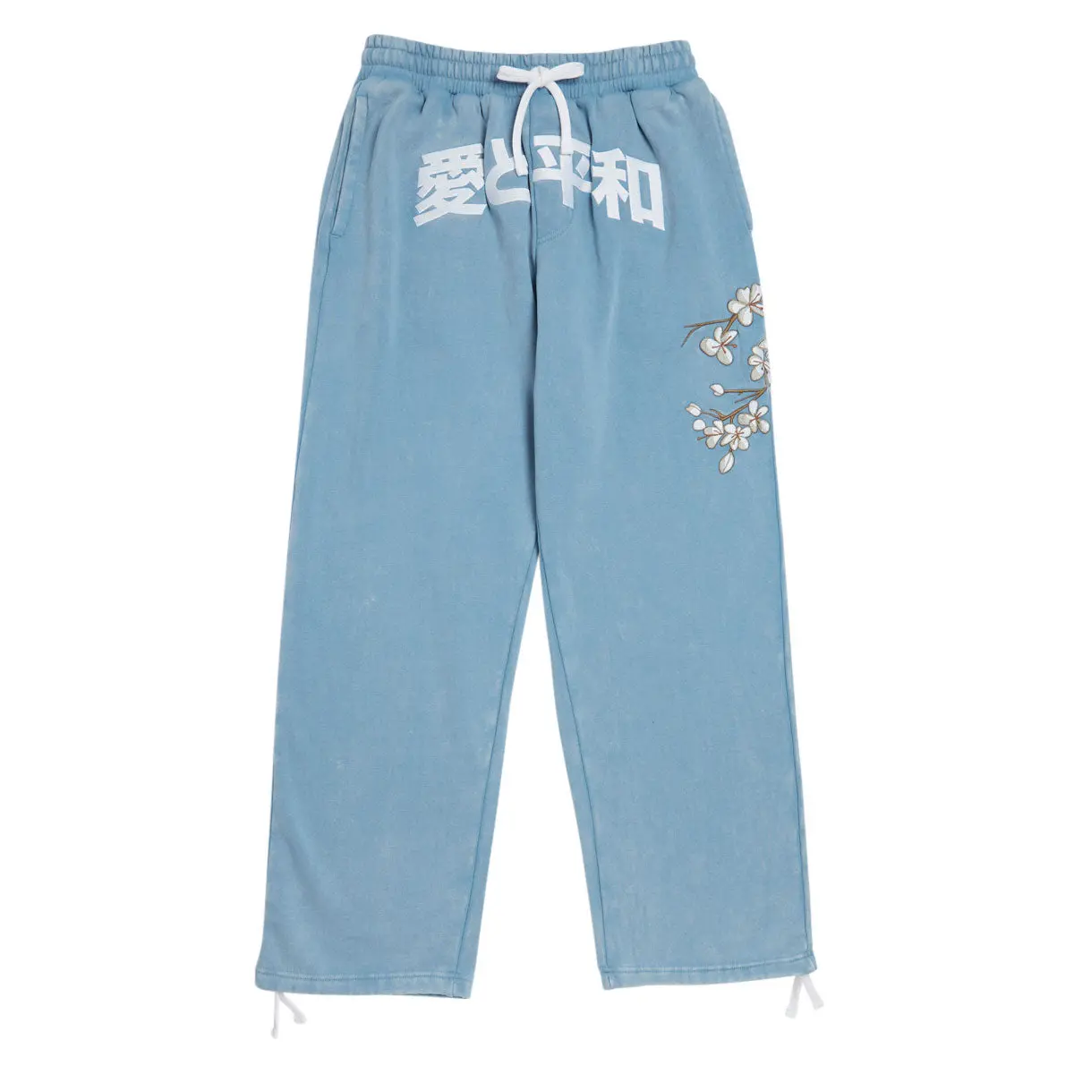 Dgk Heavens Fleece Pants - Washed Blue 1