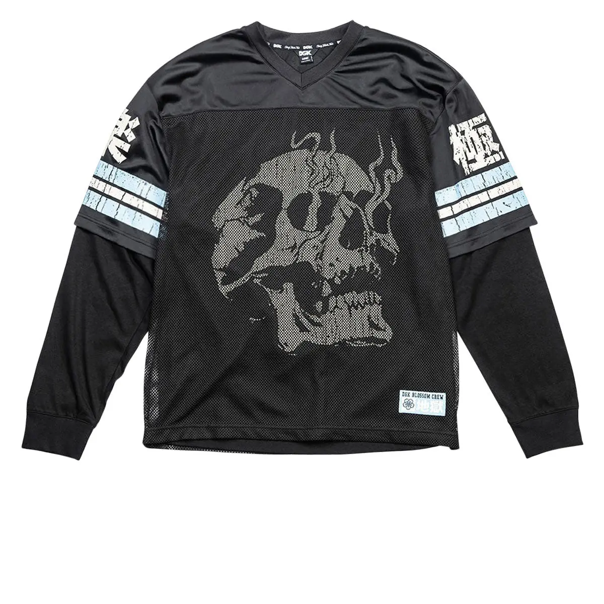 Dgk Vapors Football 2Fer Jersey - Black 1