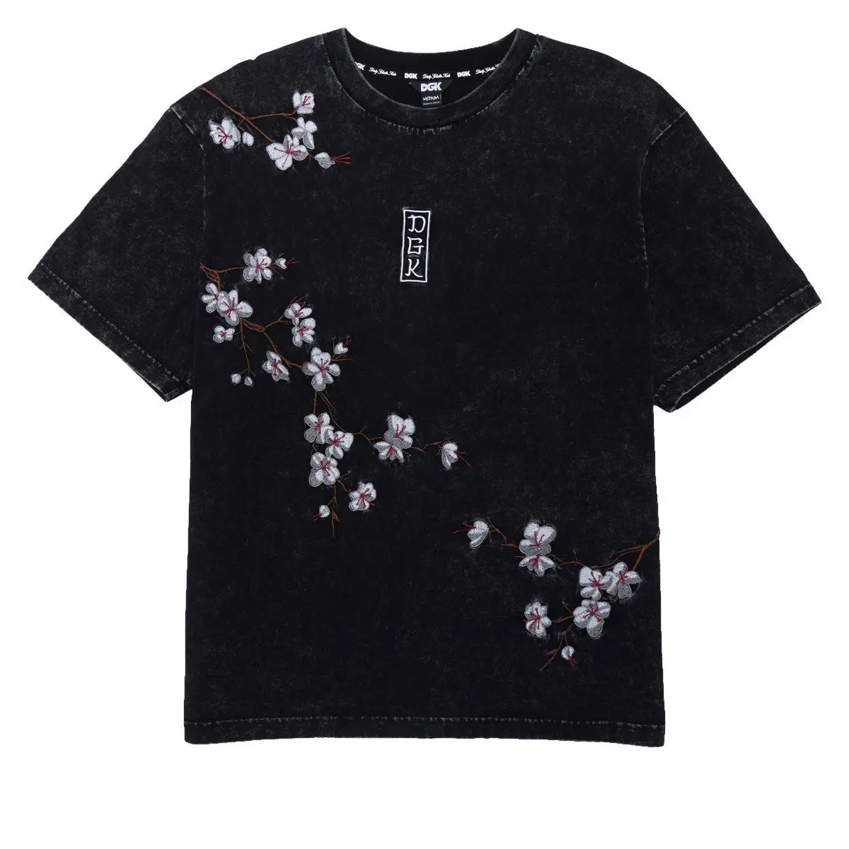 Dgk Midnight Knit T-Shirt - Washed Black 1