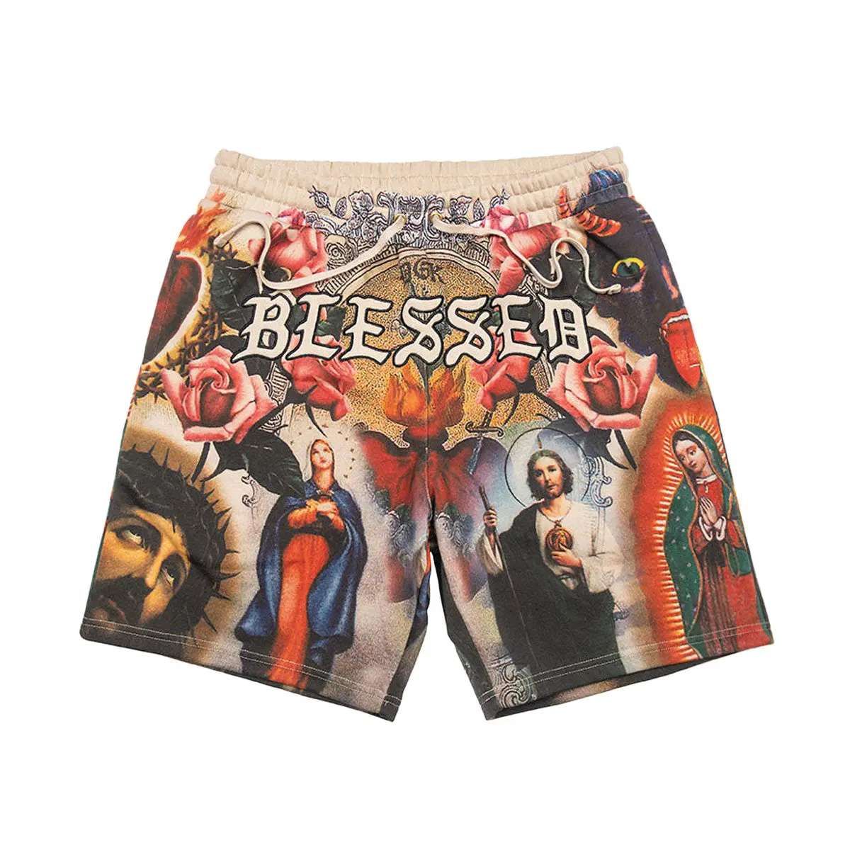 Dgk Shrine Fleece Shorts - Tan 1