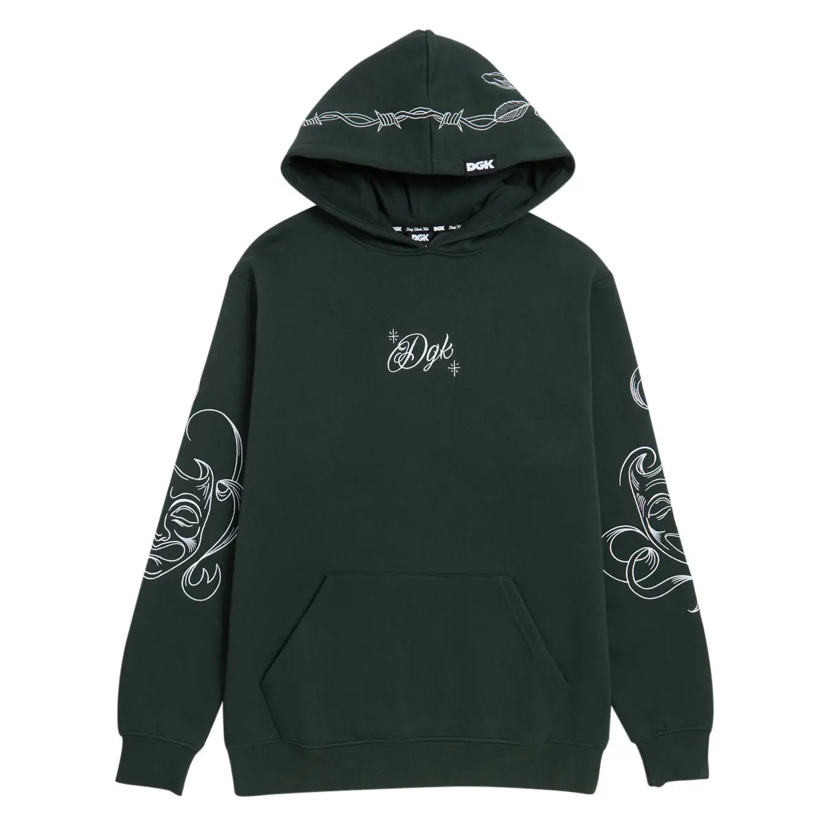 Dgk Saints Hoodie - Forest Green 1