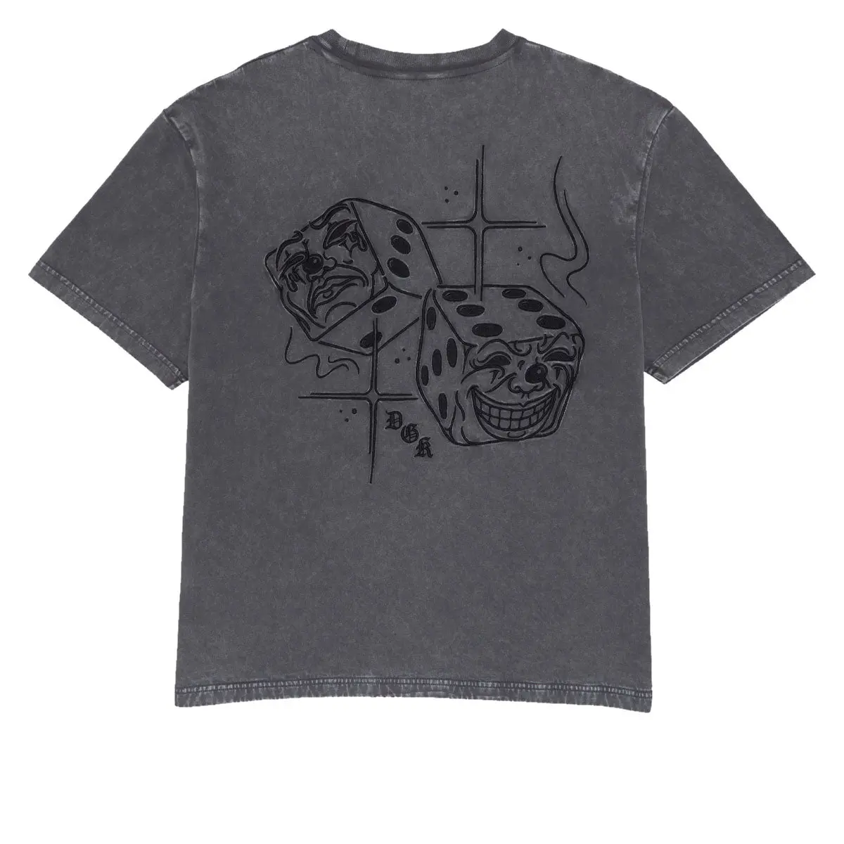 Dgk Bones Knit T-Shirt - Washed Gray 1