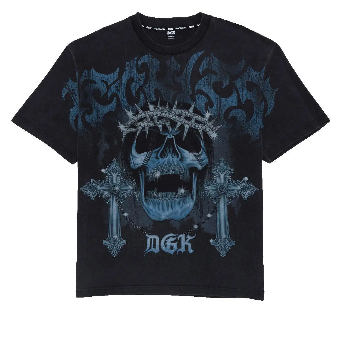 Dgk Realm Knit T-Shirt - Vintage Black 1