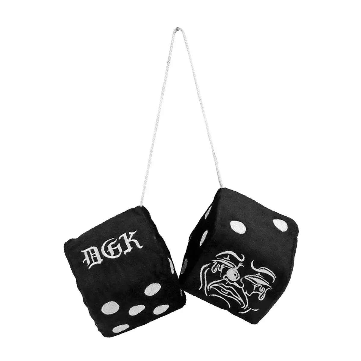 Dgk Bones Plush Dice - Black 1