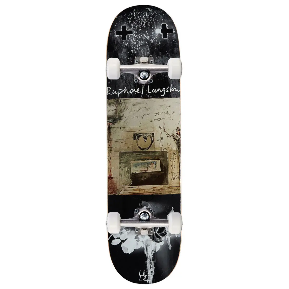 Hoddle Raphael Langslow Debut Pro Skateboard Complete - 8.25" 1