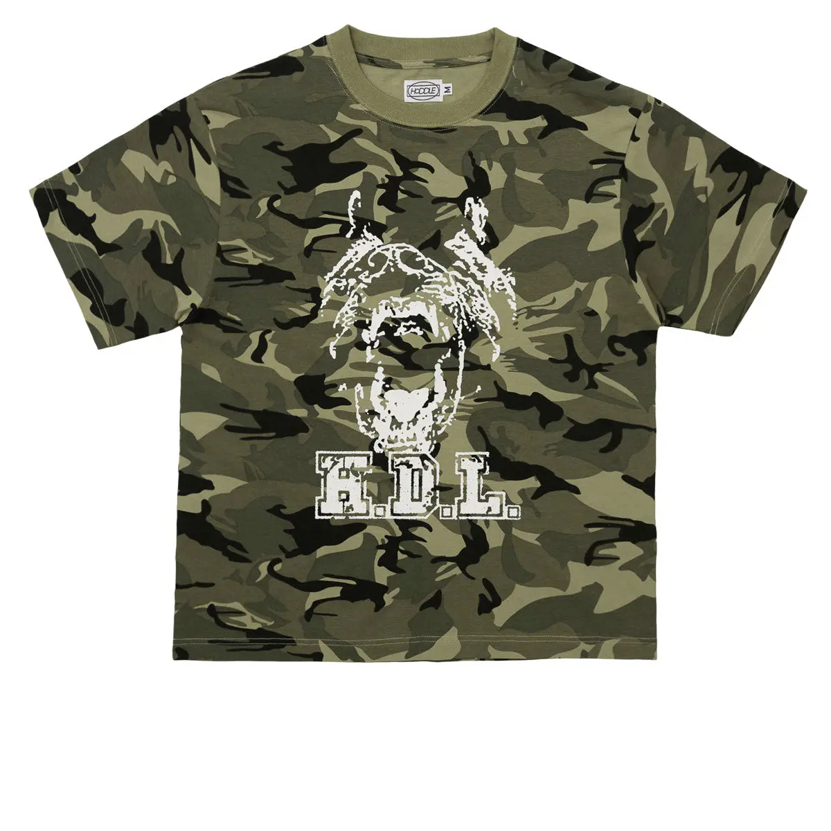 Hoddle H.D.L Bark T-Shirt - Camo 1