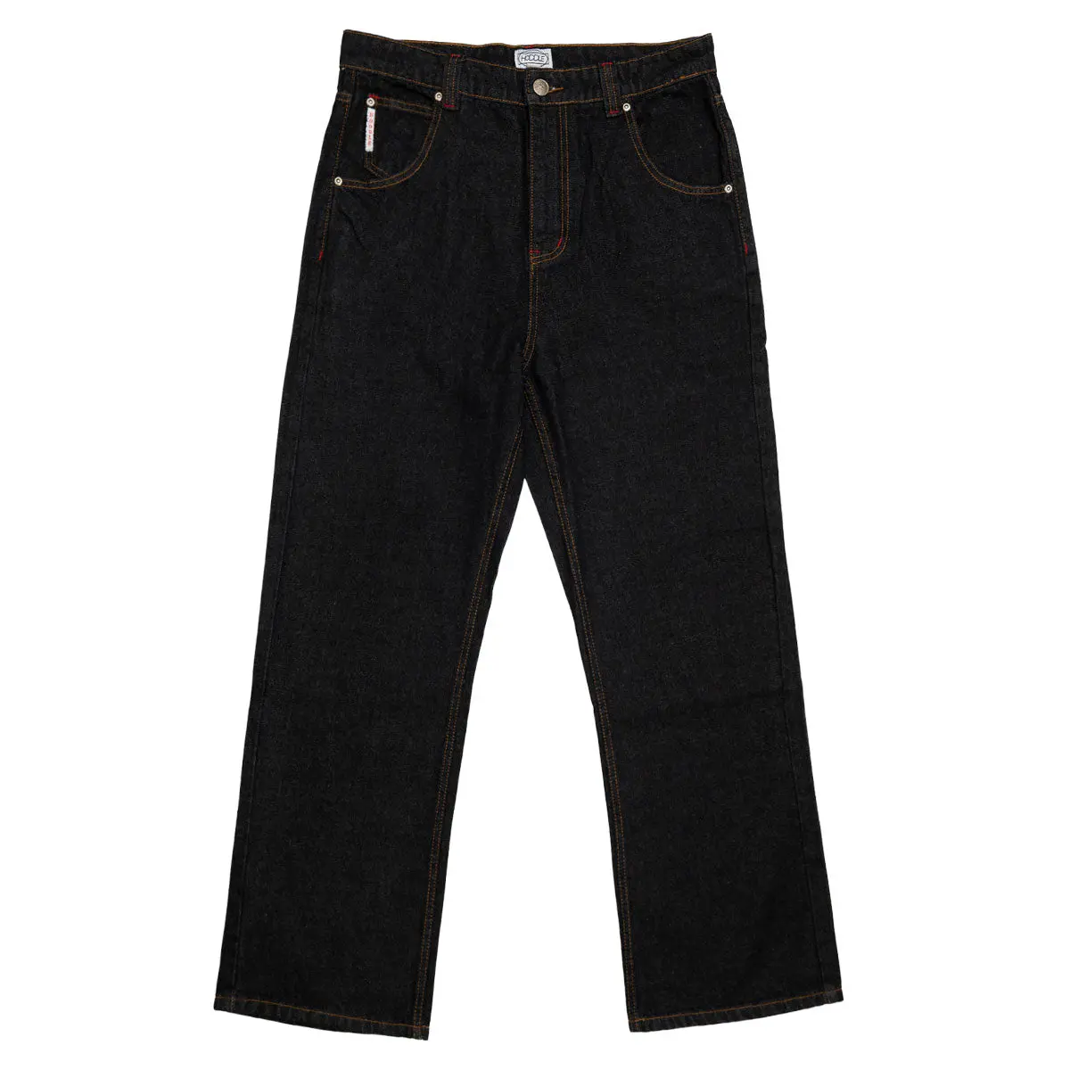 Hoddle Routine Straight Cut Jeans - Raw Indigo 1