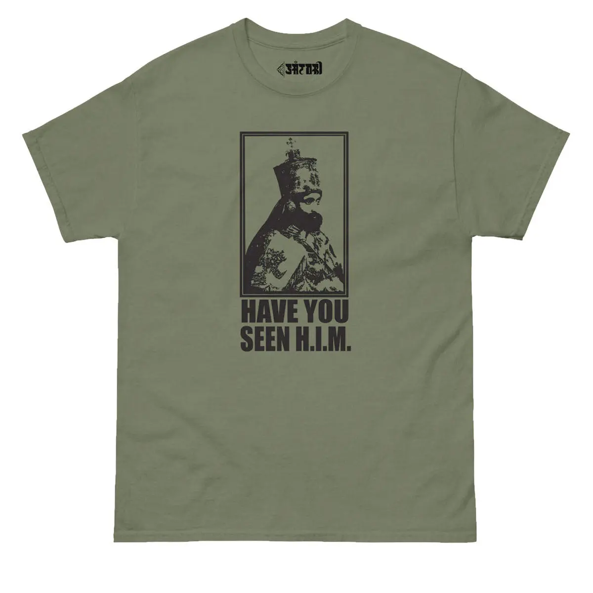 Satori Movement Seen Him T-Shirt - Military Green 1