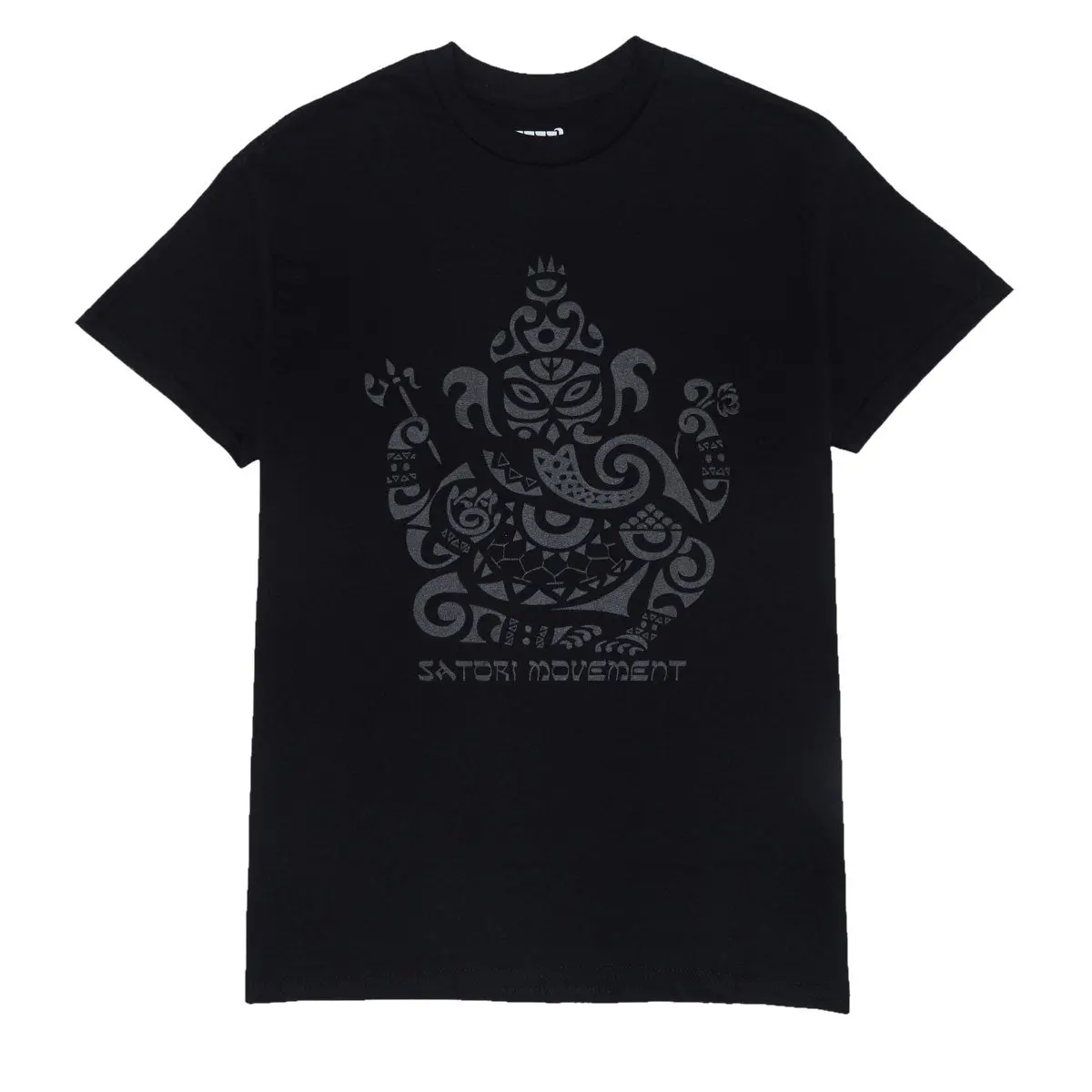 Satori Movement Elephant Tribal T-Shirt - Black 1