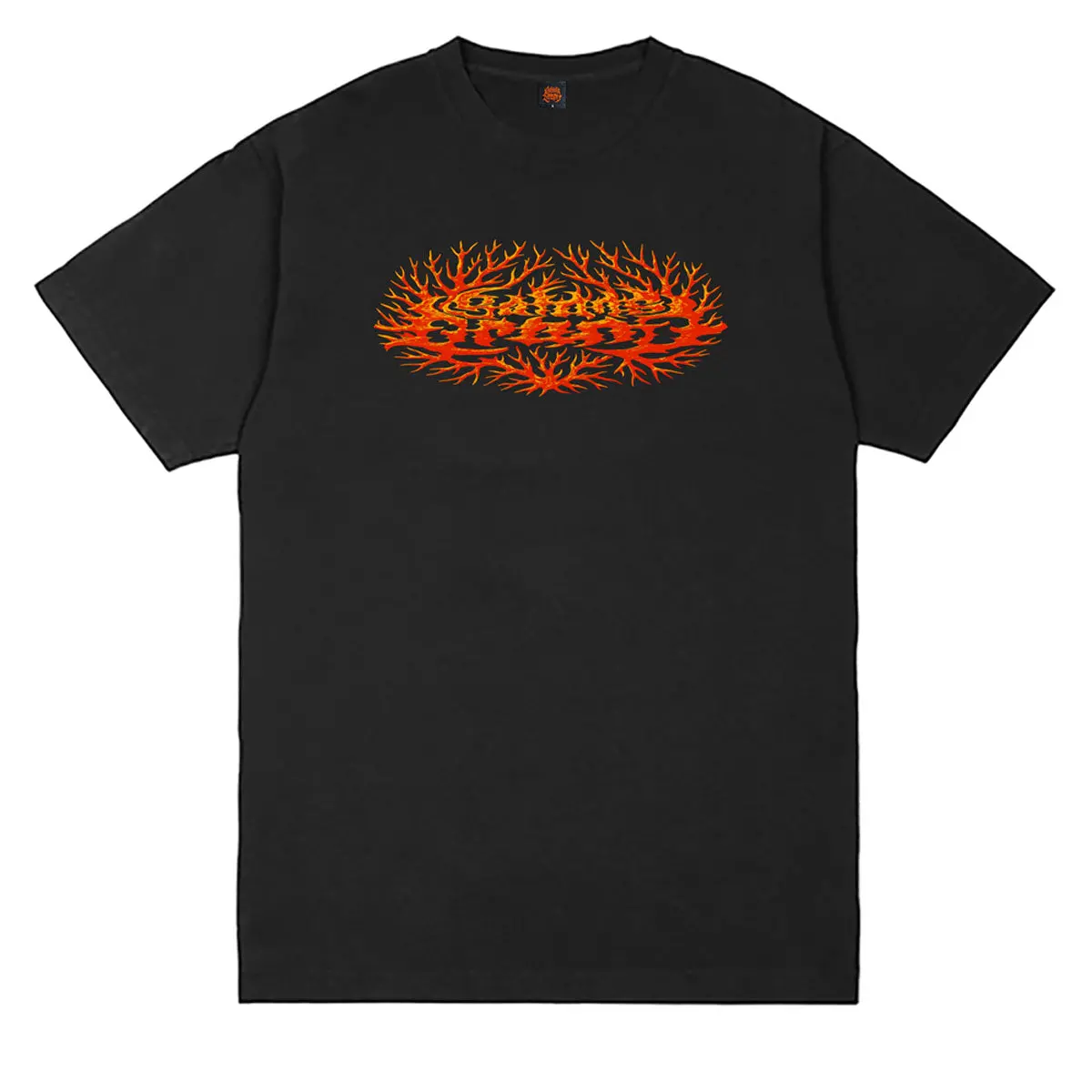 Satan's Drano Coral Logo T-Shirt - Black 1