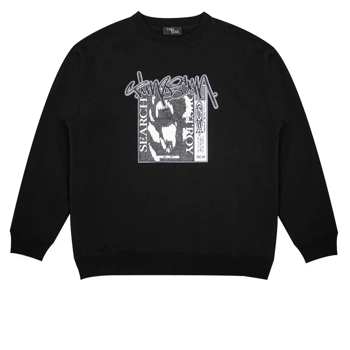 Timescan Search & Destroy Sweatshirt - Black 1