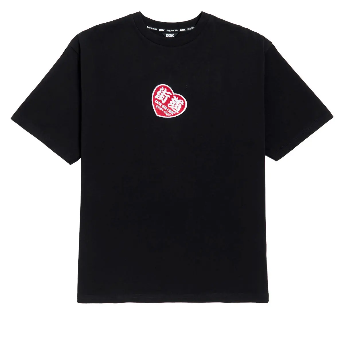 Dgk X Kaido House Camber Knit T-Shirt - Black 1