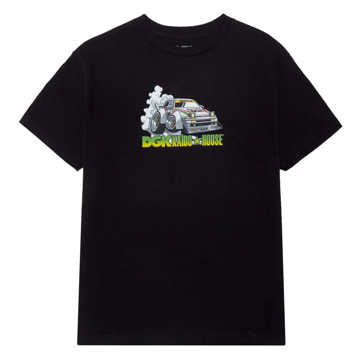 Dgk X Kaido House Wide Open T-Shirt - Black 1