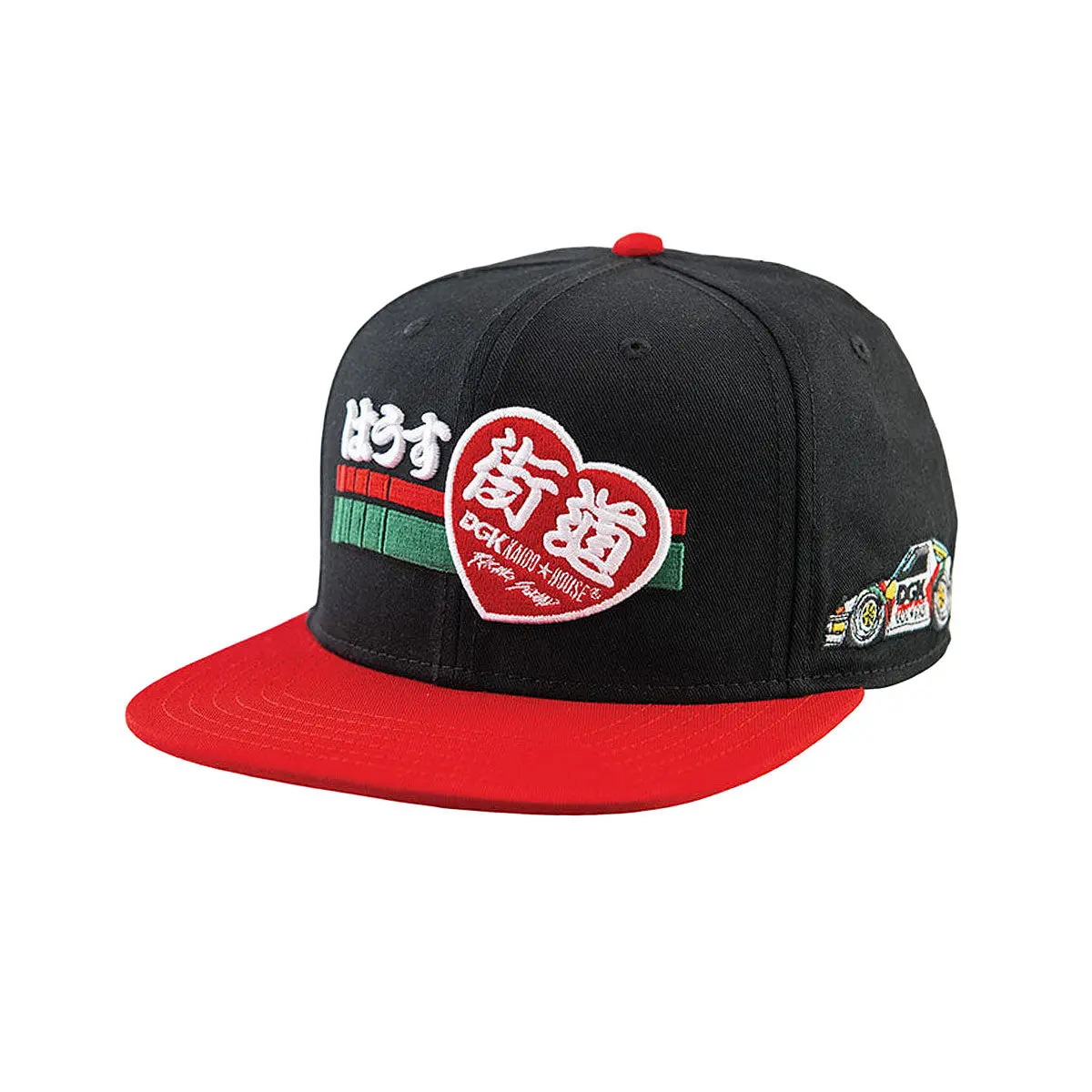 Dgk X Kaido House Raceway Hat - Black 1