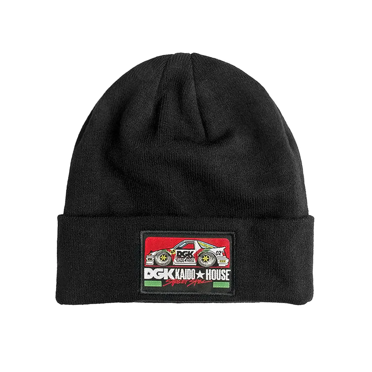Dgk X Kaido House Camber Beanie - Black 1