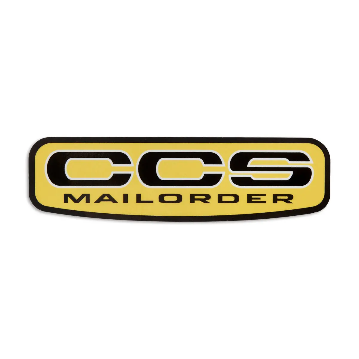 Ccs Mailorder Sticker - Yellow - 4.5" 1