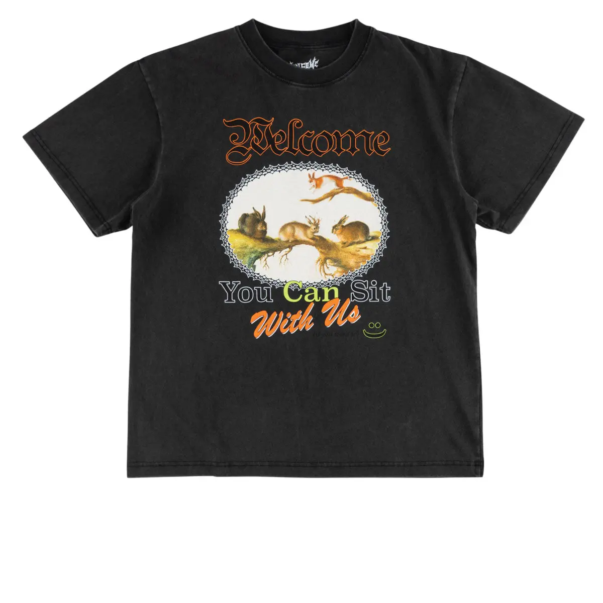 Welcome Friend T-Shirt - Vintage Black 1