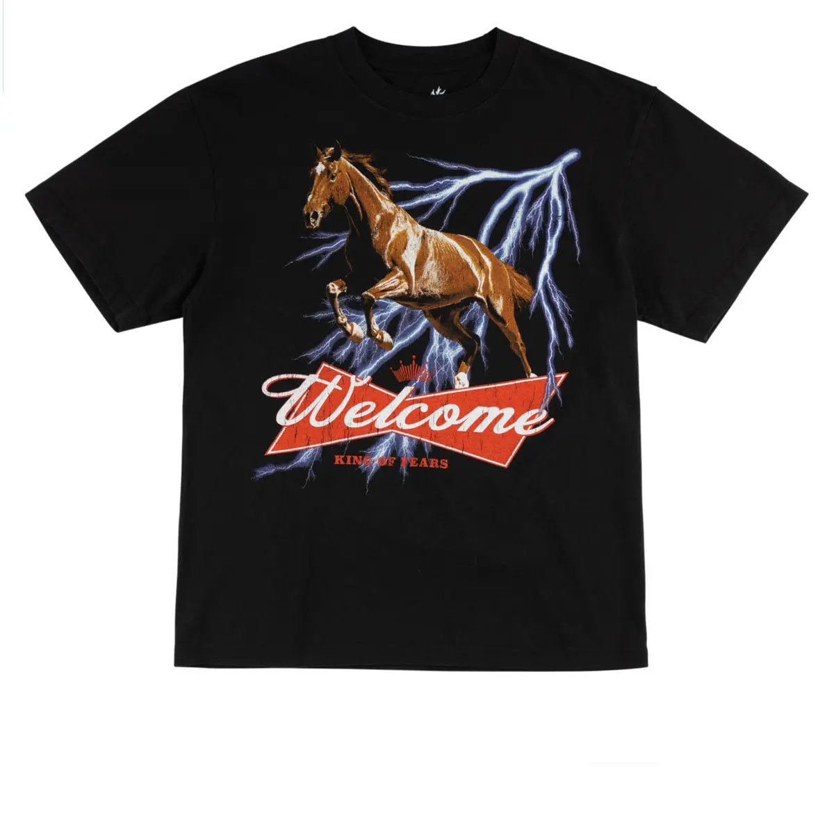 Welcome King Of Fears T-Shirt - Black 1