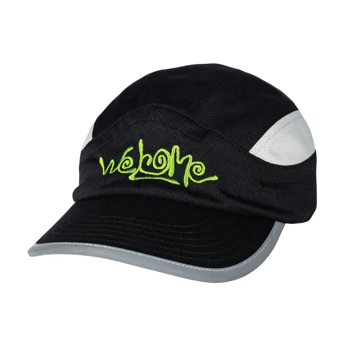 Welcome Organism Mesh Runner Hat - Black 1