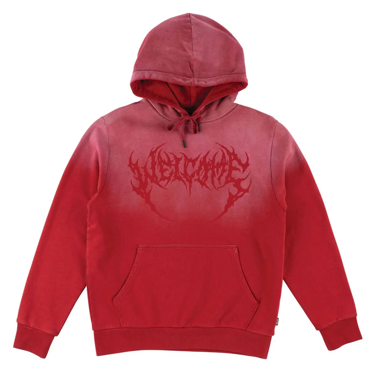 Welcome Phantom Sun Fade Hoodie - Red Fade 1