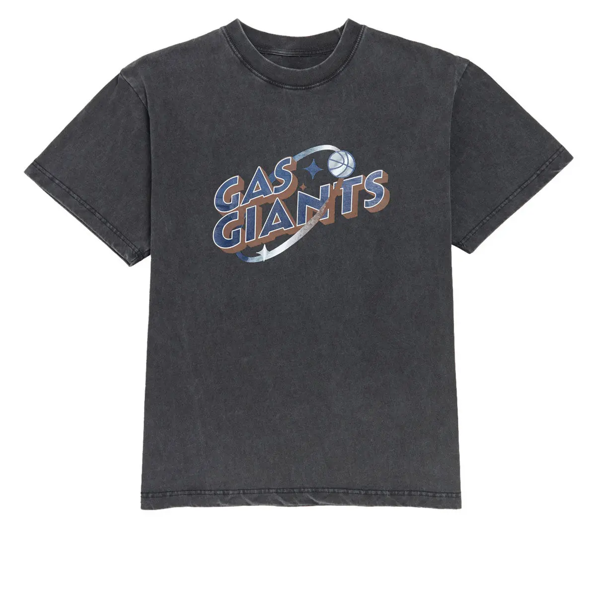 Gas Giants Classic Ball Logo T-Shirt - Black 1
