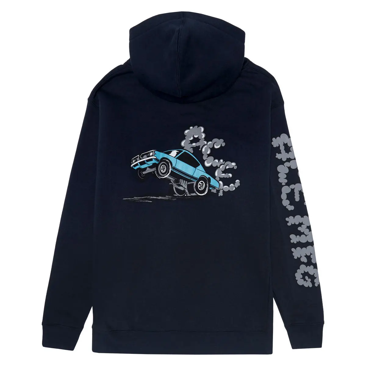 Ace Burnout Hoodie - Navy 1