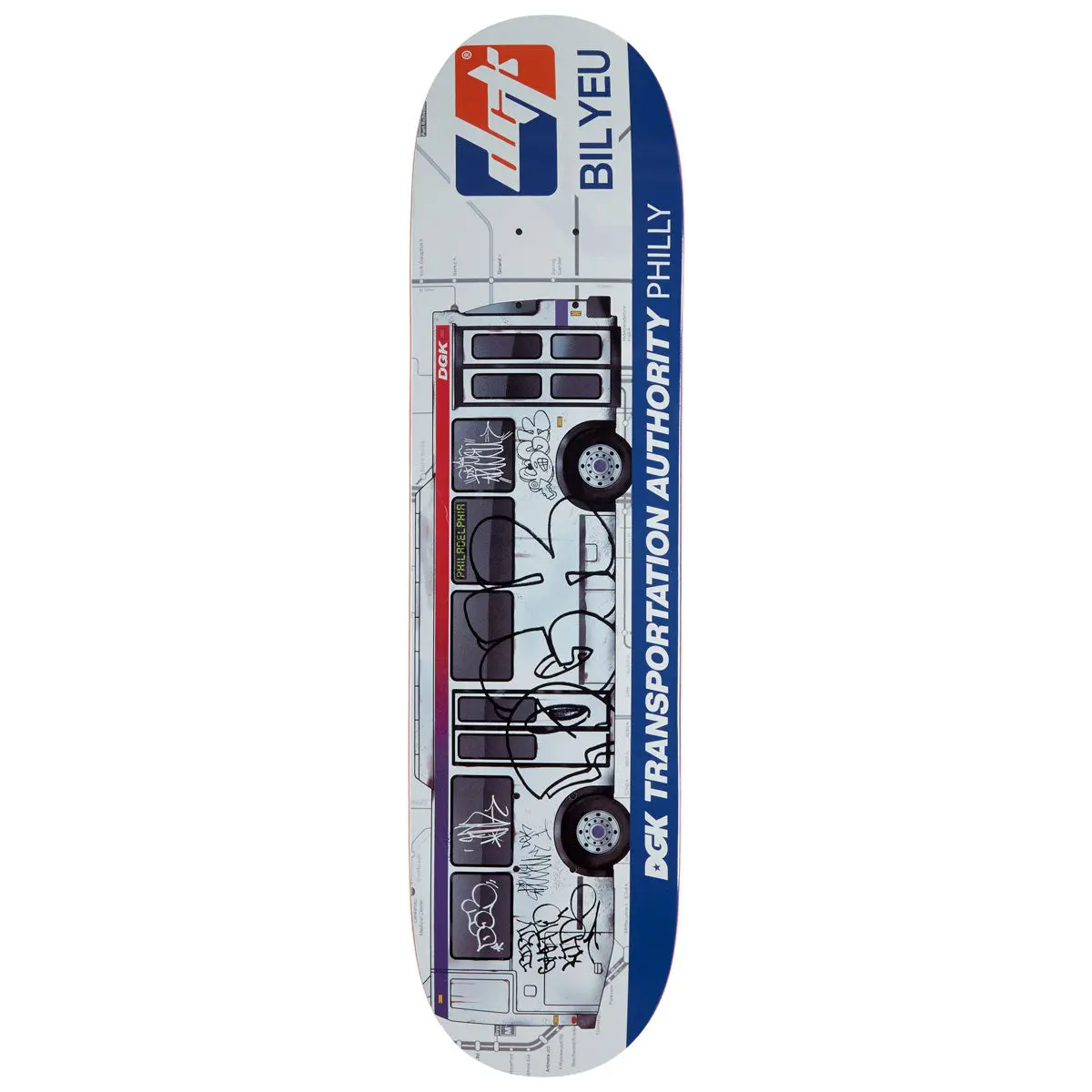 Dgk Transportation Bilyeu Skateboard Deck - 7.80" 1