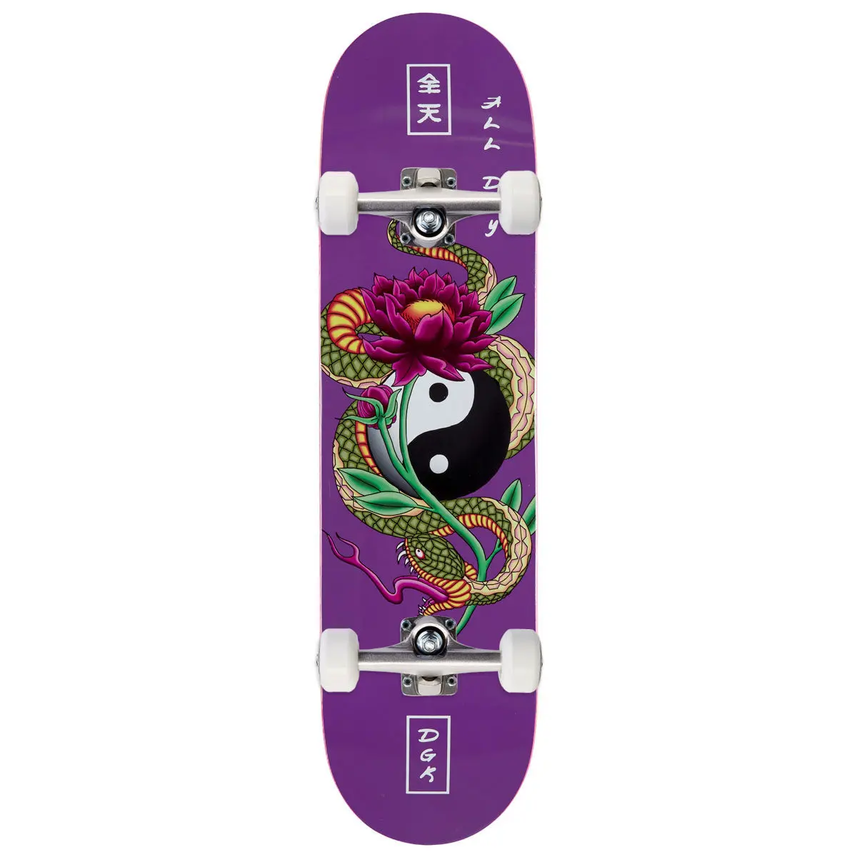 Dgk Viper Skateboard Complete - Purple - 8.10" 1