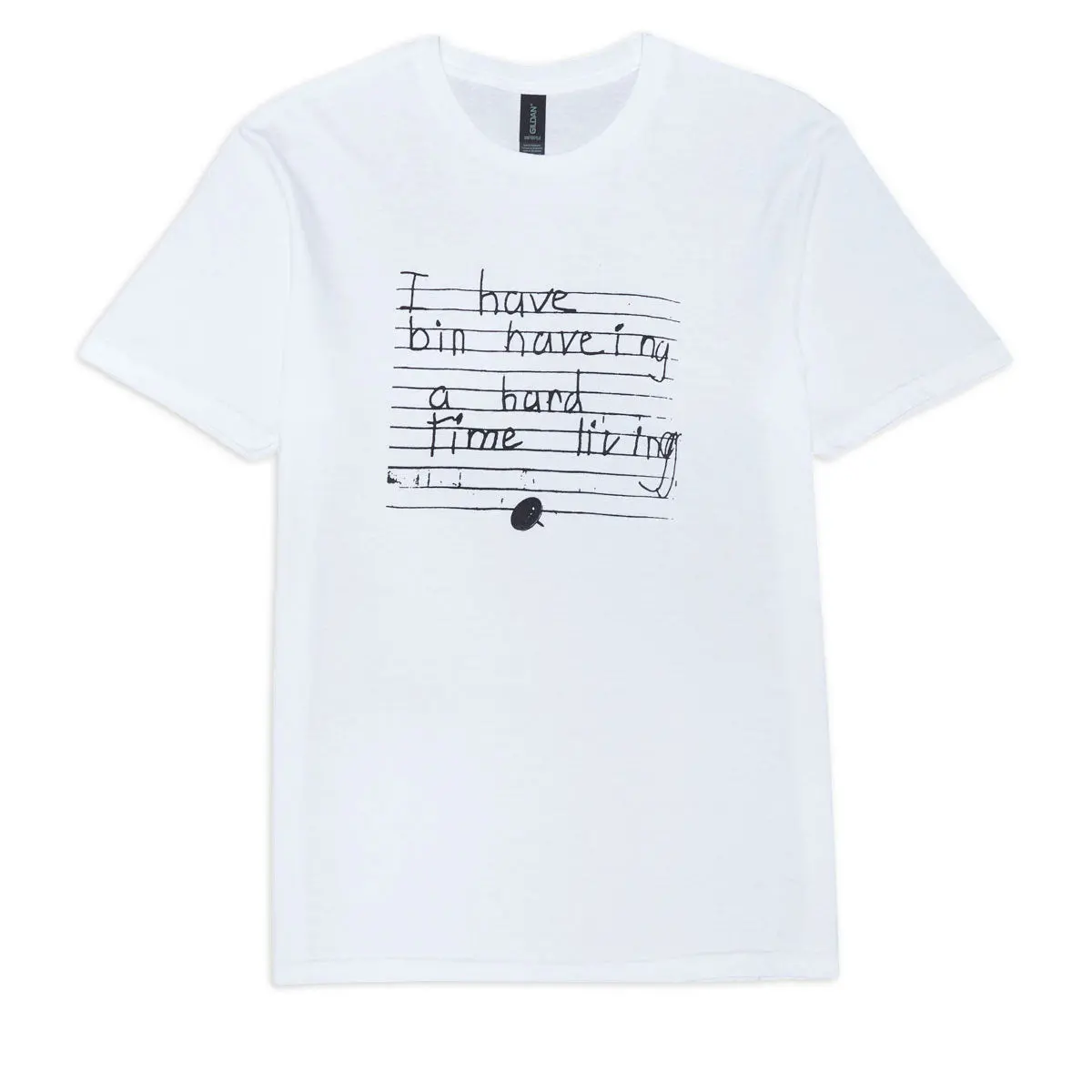 Tacky Joy Factory Hard Time T-Shirt - White 1