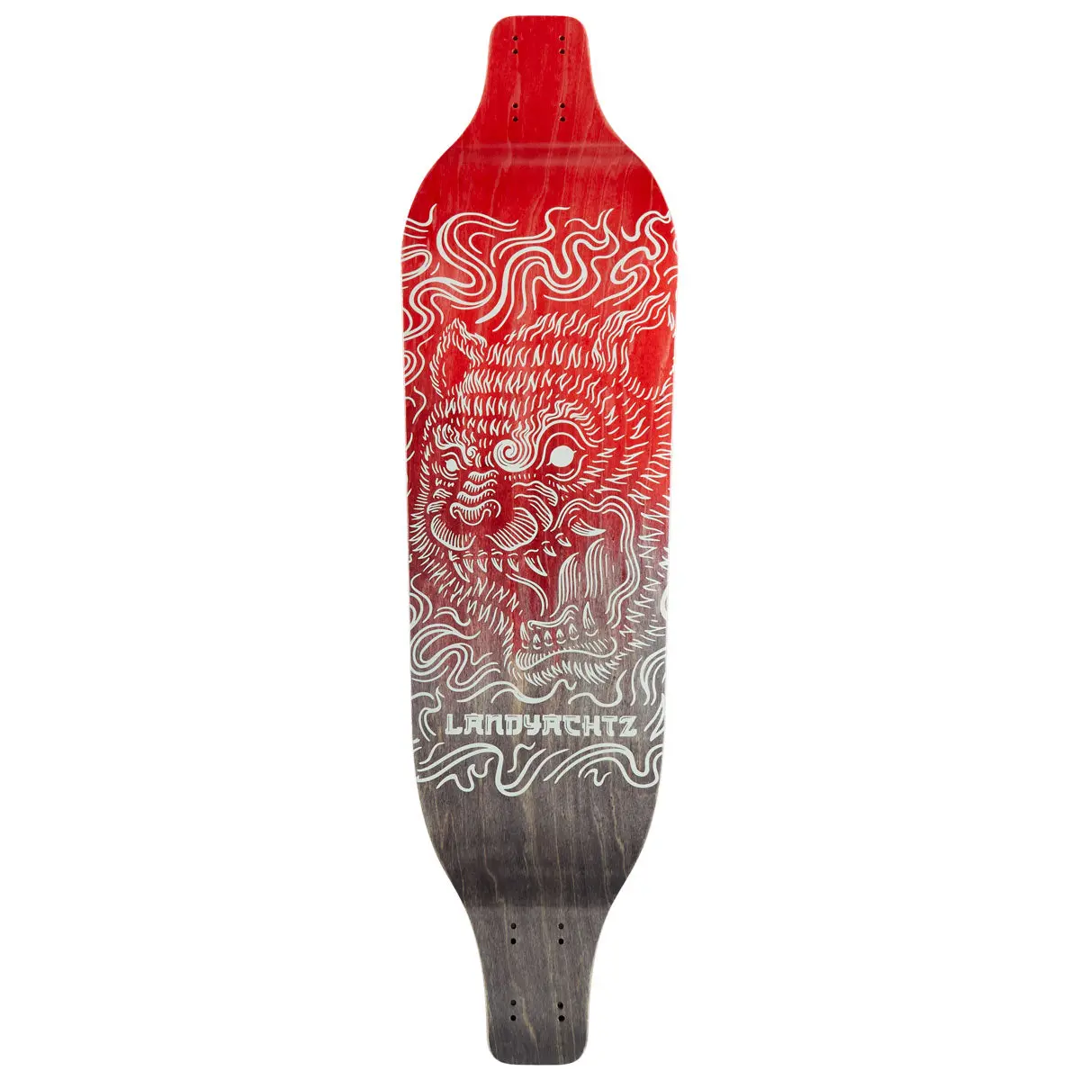 Landyachtz Evo 36 Bear Longboard Deck 1