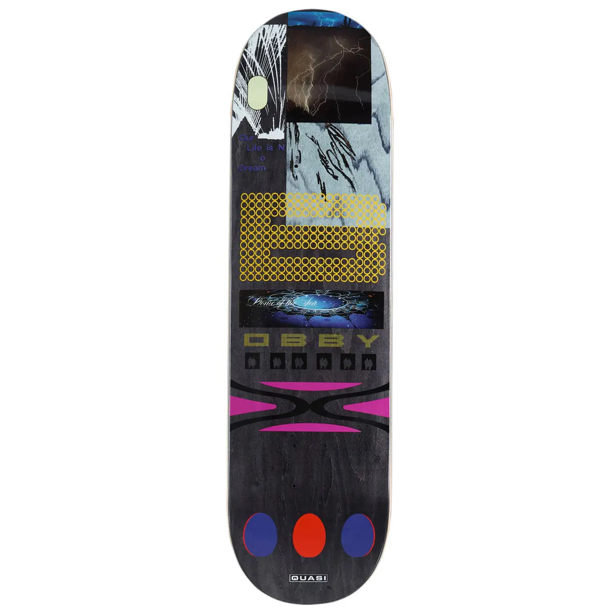 Quasi De Keyzer Thunder Skateboard Deck - 8.625" 1