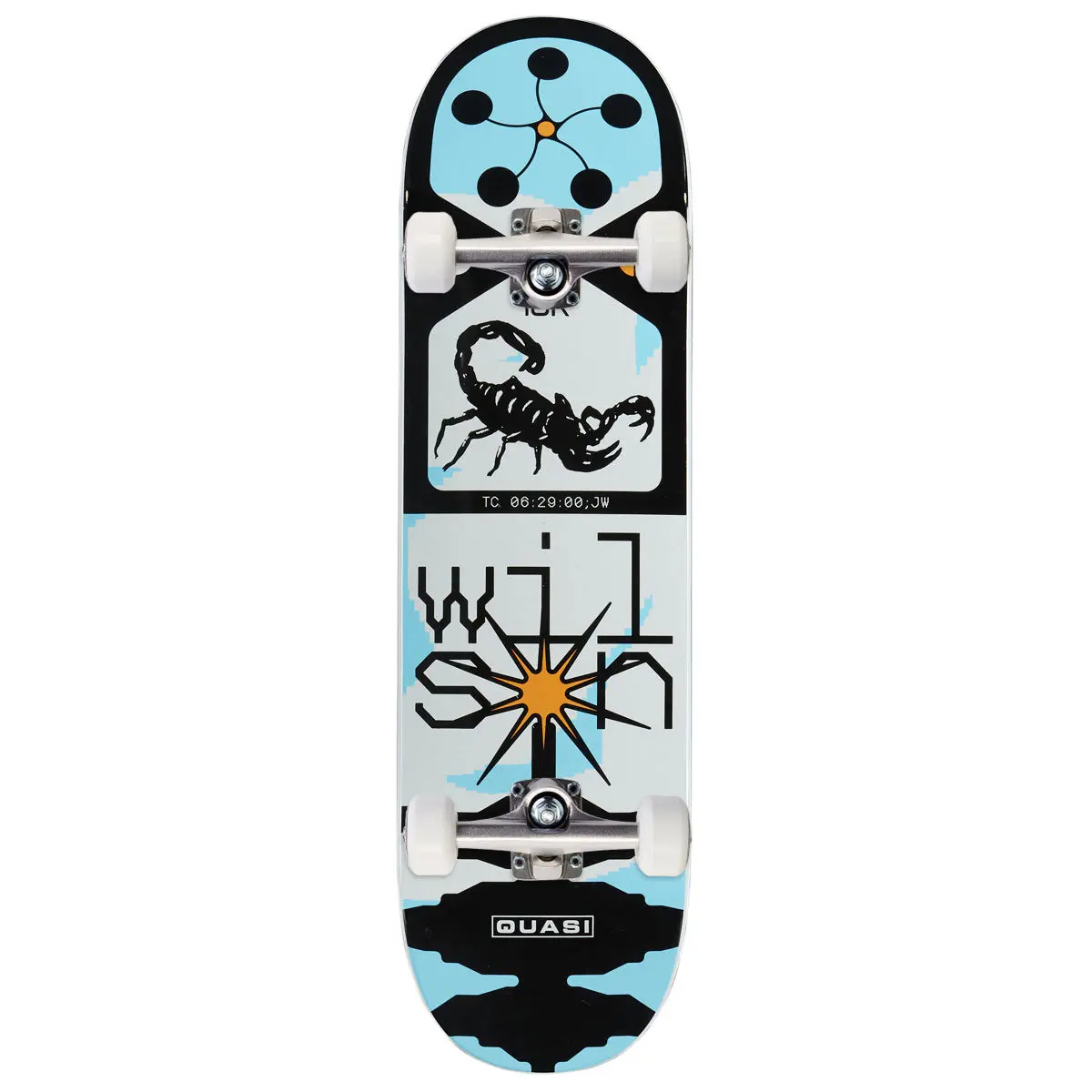 Quasi Wilson Y2k Skateboard Complete - 8.75" 1