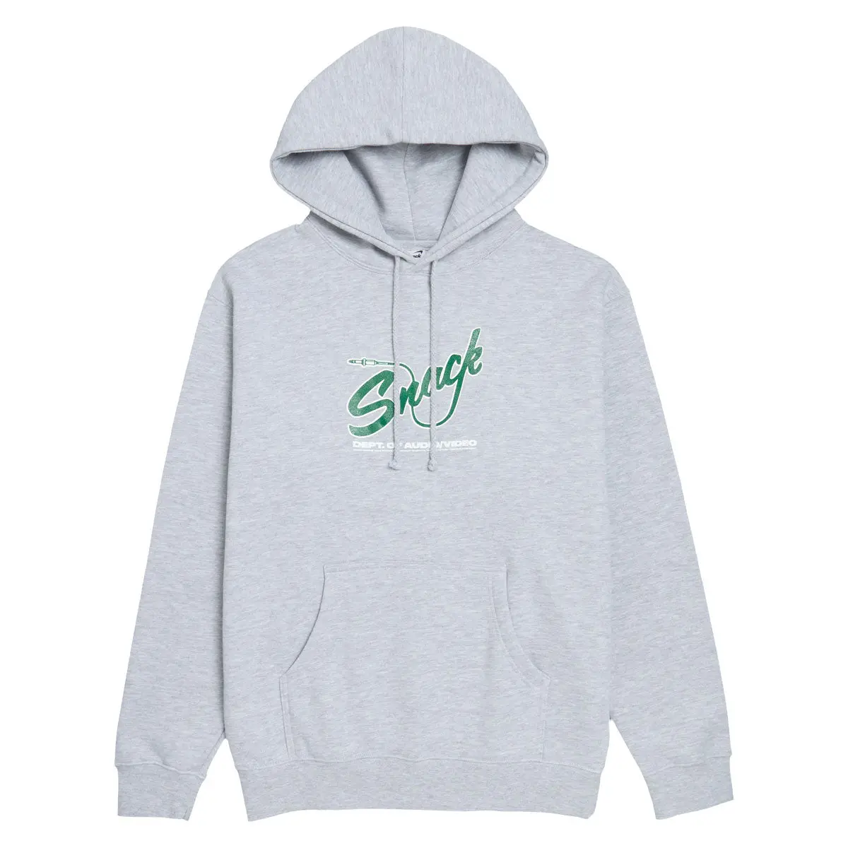 Snack Mic Check Hoodie - Grey 1
