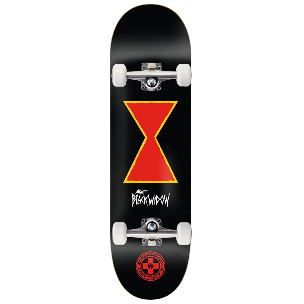 Black Label Black Widow Skateboard Complete - 8.75" 1