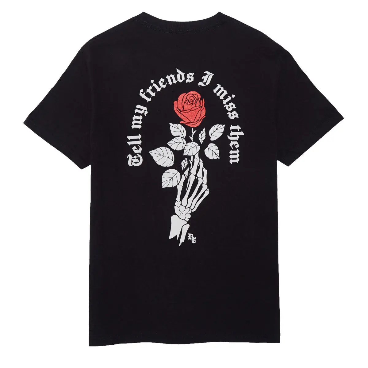 Designer Trash Tell Your Friends T-Shirt - Black 1
