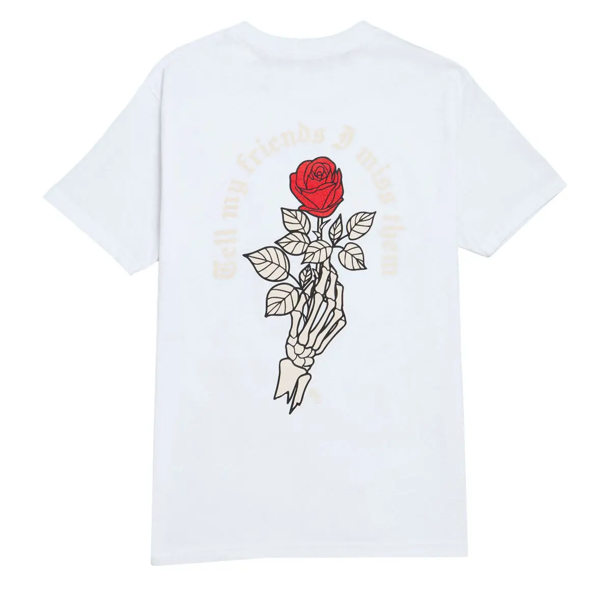 Designer Trash Tell Your Friends T-Shirt - White 1