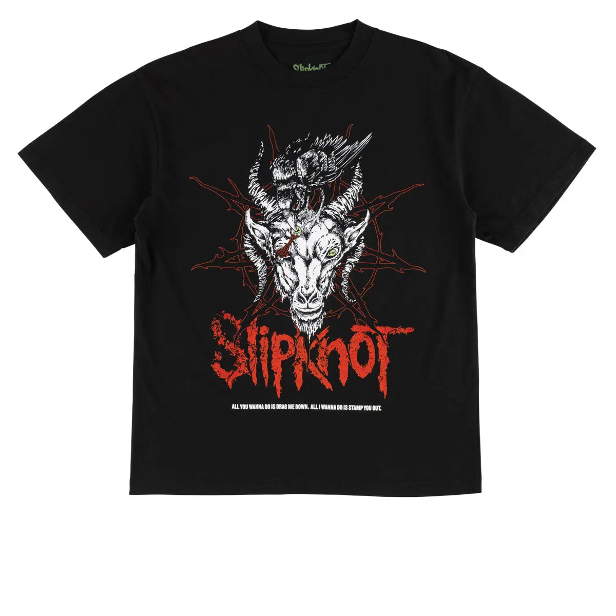 Welcome X Slipknot Spit It Out T-Shirt - Black 1