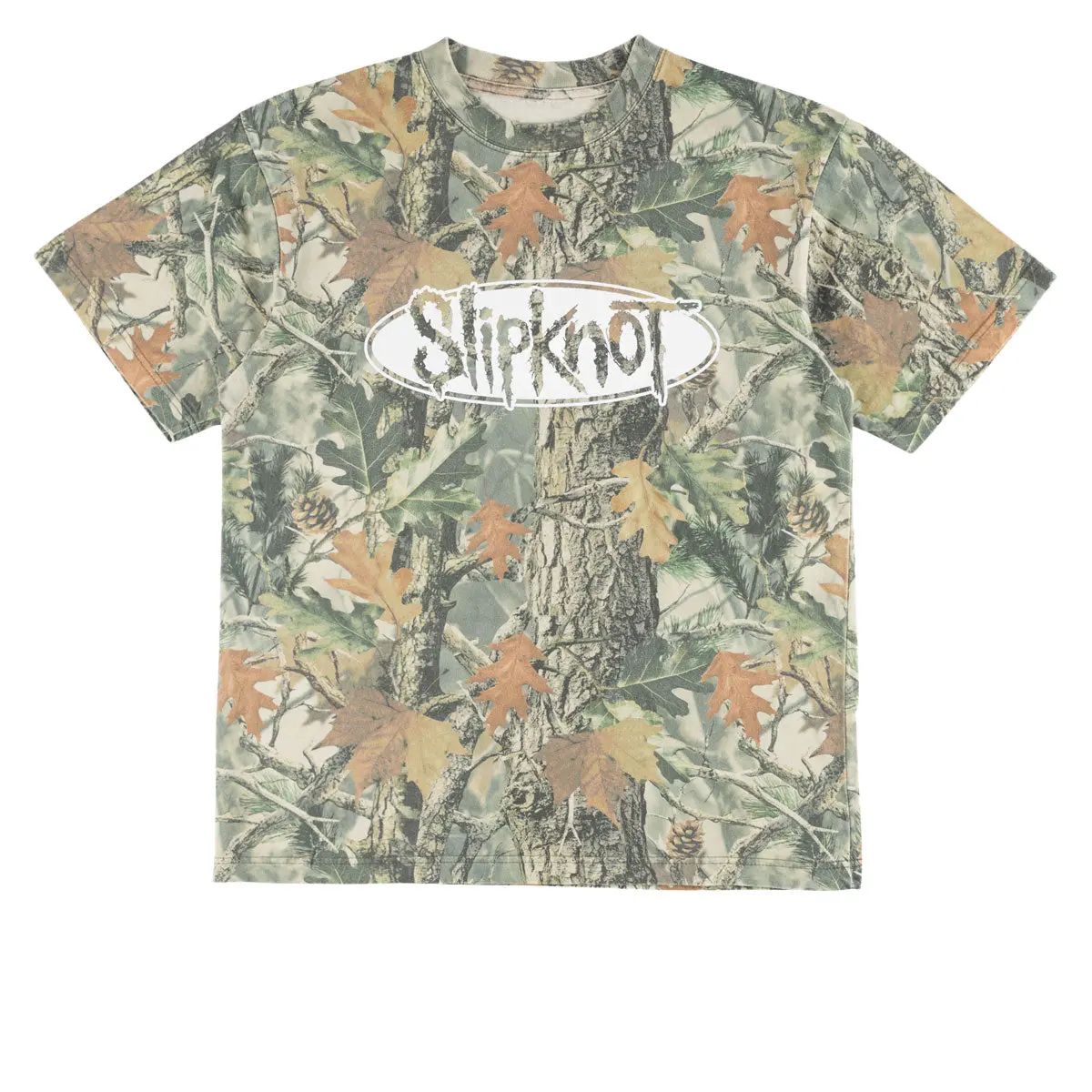 Welcome X Slipknot Oval Camo T-Shirt - Camo 1
