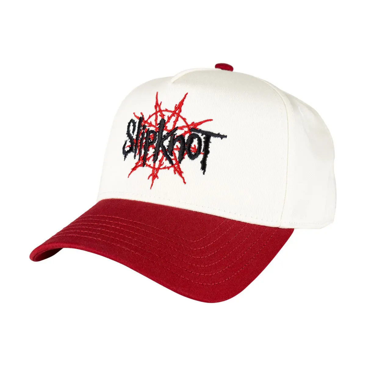 Welcome X Slipknot Nonagram Camo Hat - White/Red 1