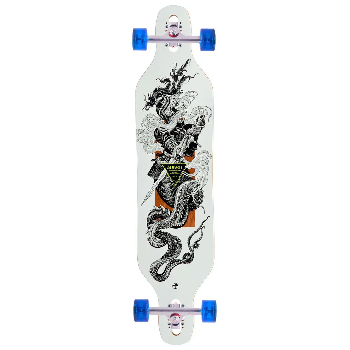 Arbor Performance Bamboo Axis Darmaeva 40" Longboard Complete 1