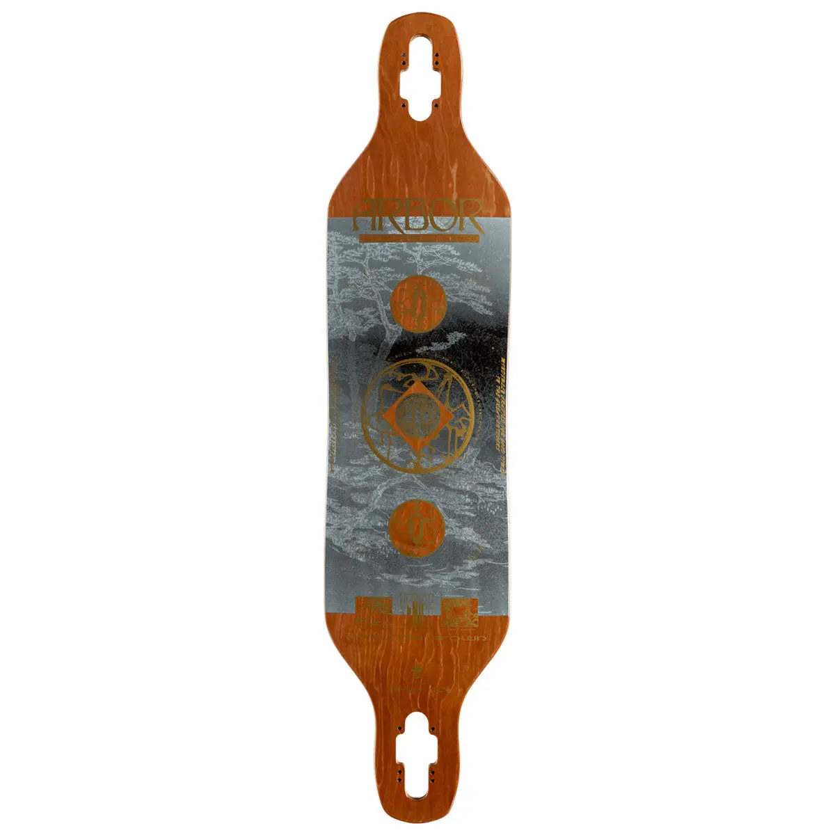 Arbor Performance Journey Evergreen Axis 40" Longboard Deck 1