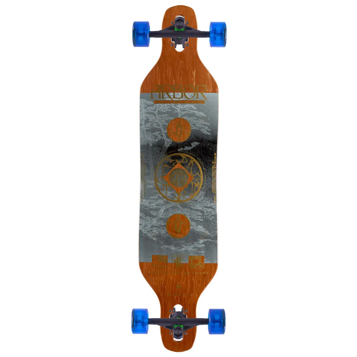 Arbor Performance Journey Evergreen Axis 40" Longboard Complete 1