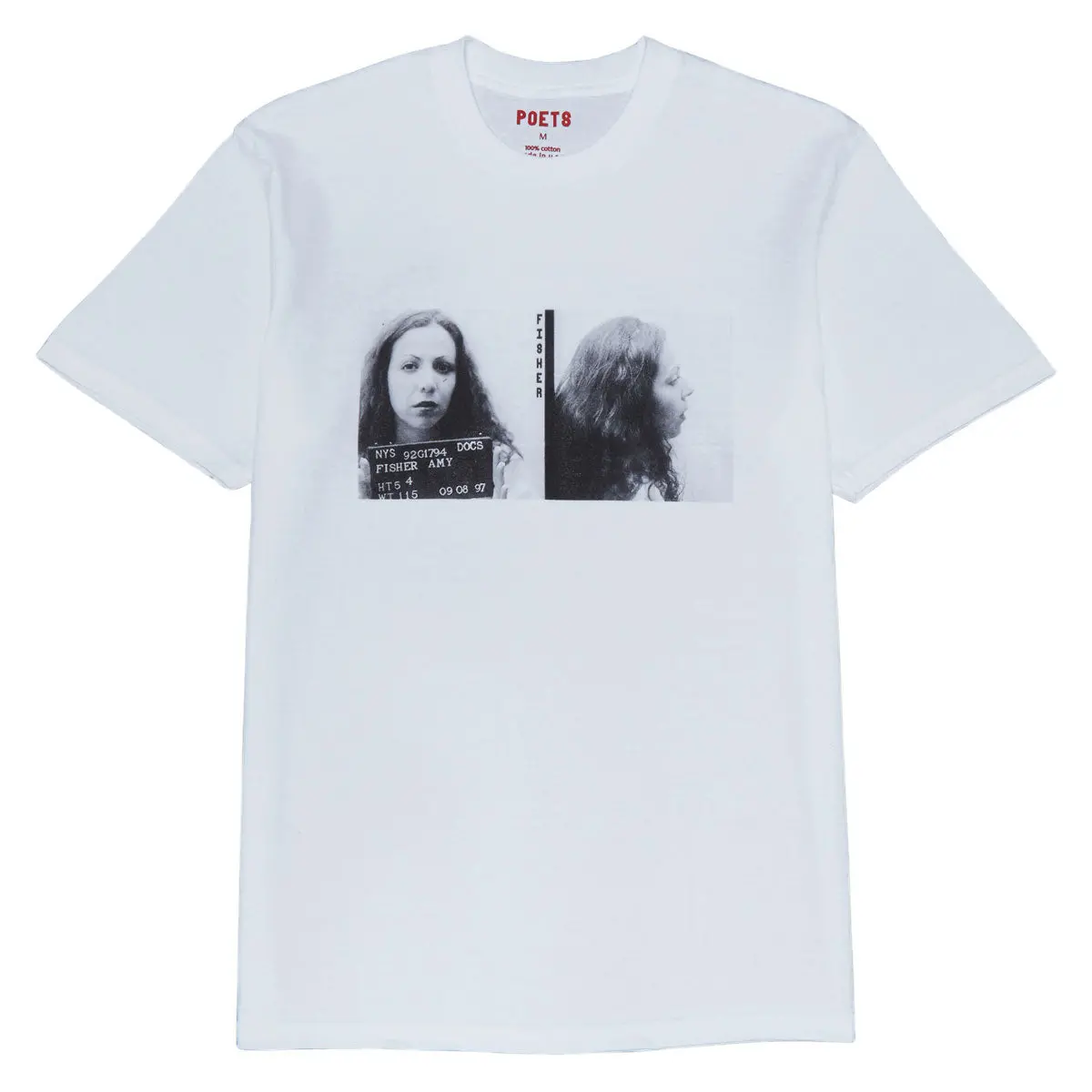 Poets Fisher Dtg T-Shirt - White 1