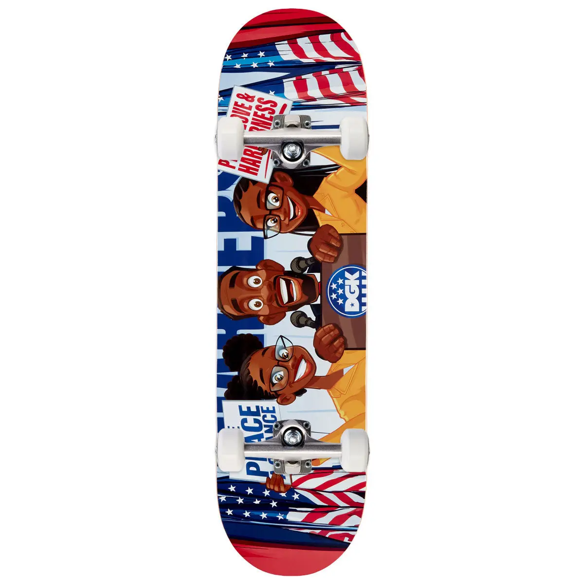 Dgk Freedom The Harpers Skateboard Complete - 8.25" 1