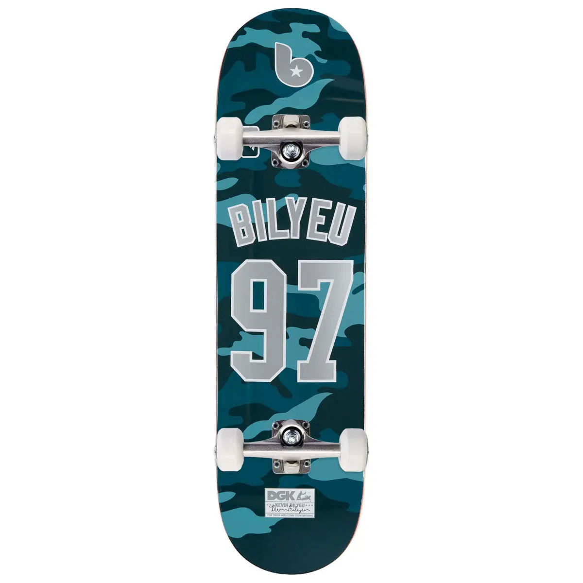 Dgk Major League 3 Bilyeu Skateboard Complete - 8.25" 1