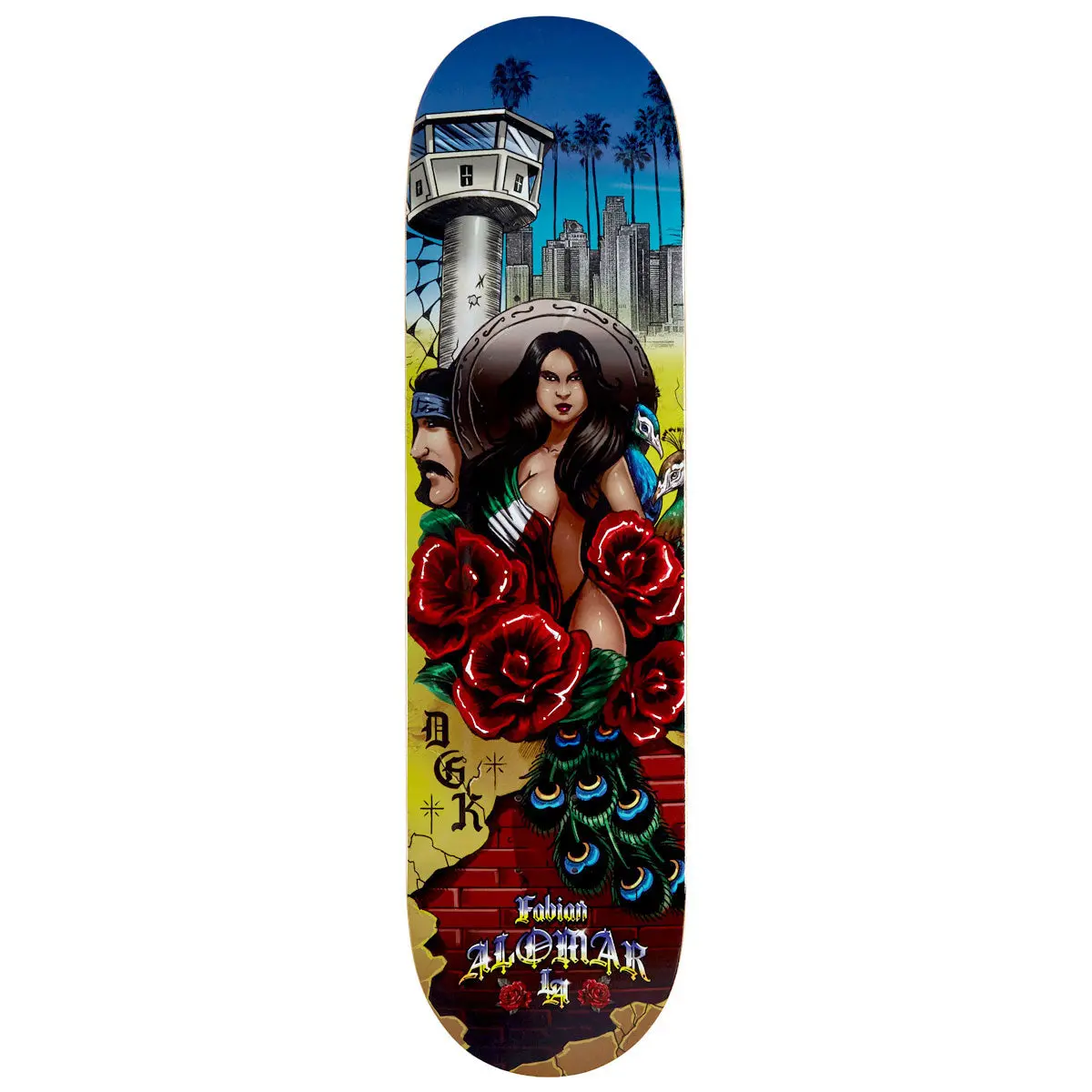 Dgk Street Soldier Fabian Alomar Skateboard Deck - 8.00" 1