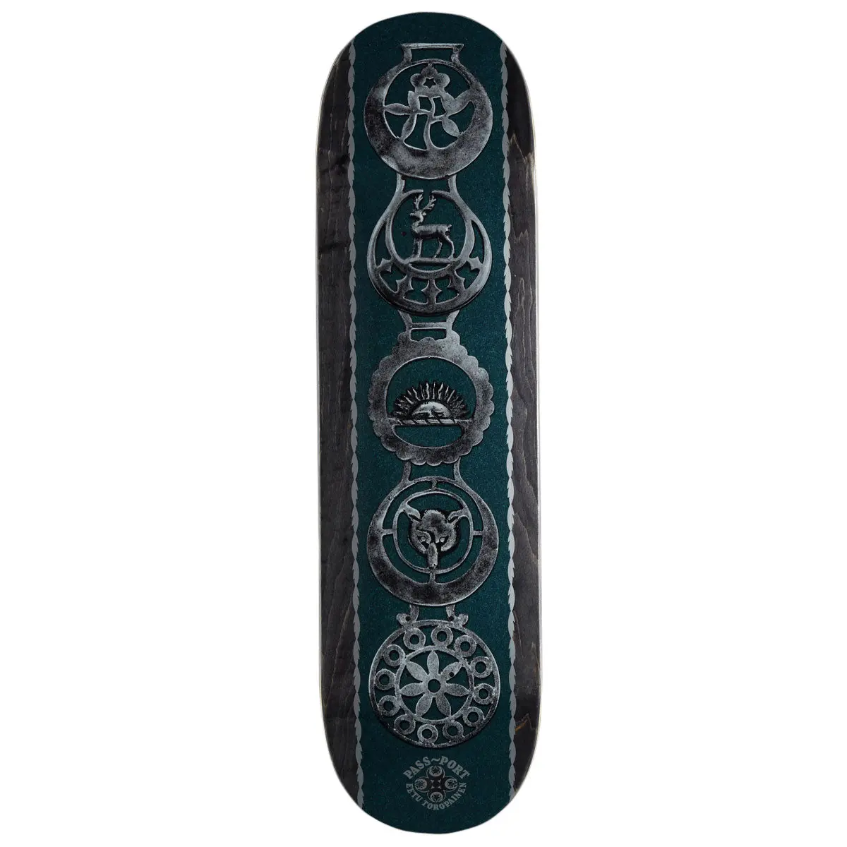 Passport Brasses Pro Series Eetu Skateboard Deck - 8.375" 1