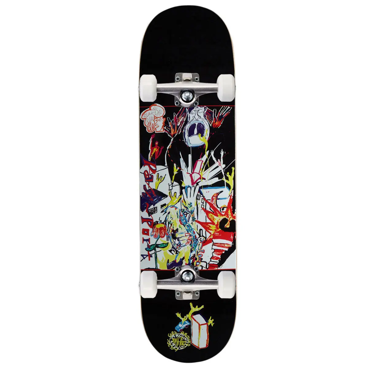 Passport Heaven & Hell Series Goes Around Skateboard Complete - 8.50" 1