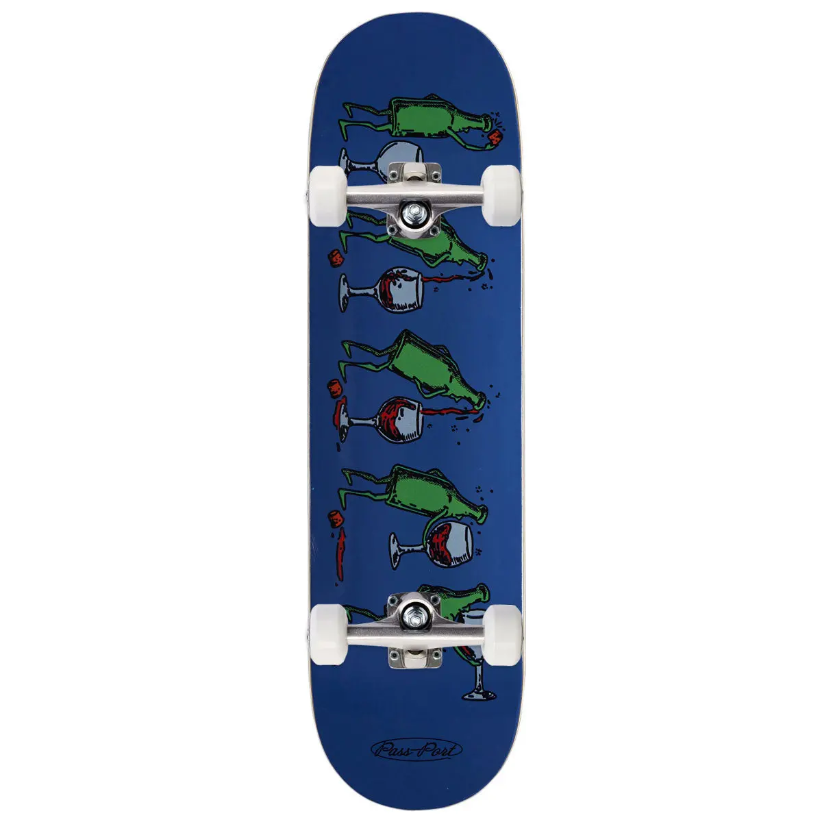 Passport Over It Series On The Bottle Skateboard Complete - 8.50" 1